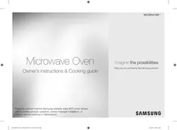 Forno a microonde da appoggio Samsung MC11K7035CG